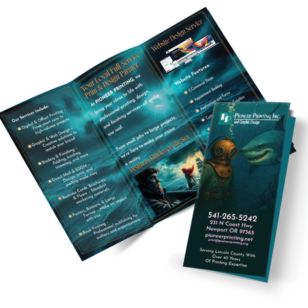 Brochure Printing in Newport Oregon, Flyer Printing in Newport Oregon
