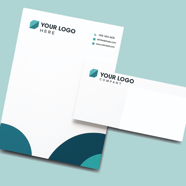 Full color letterhead printing - full color envelope printing - letter mailing